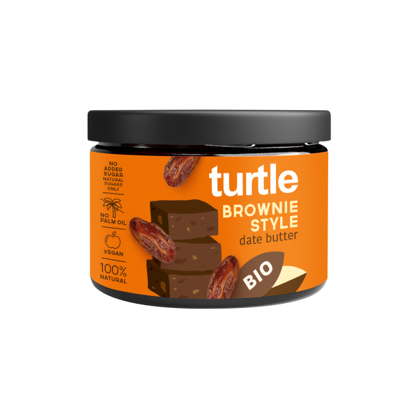 Turtle Date Butter Brownie Style, Bio, 200g