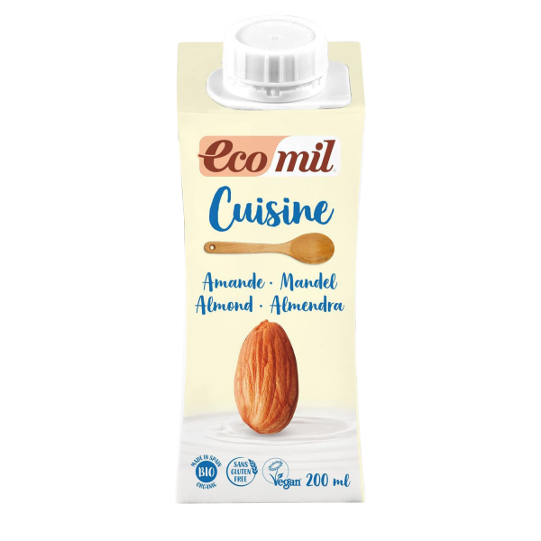 EcoMil CUISINE almond , ORGANIC, 200ml