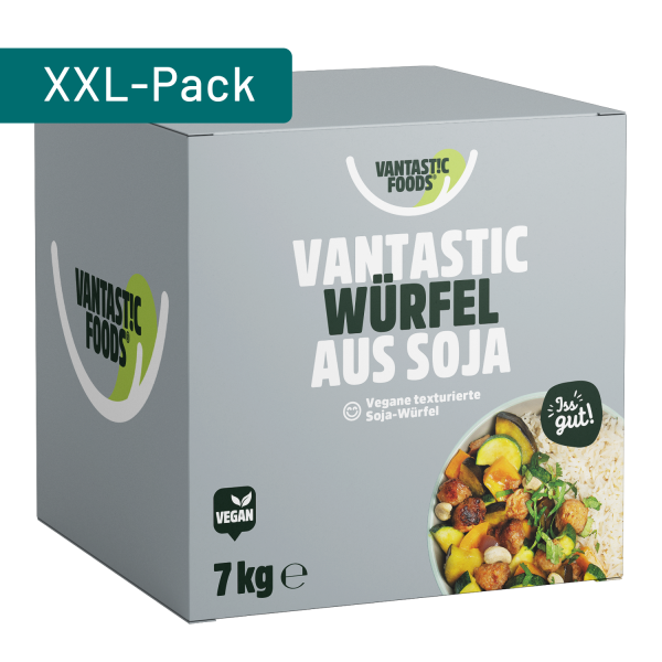 Vantastic foods VANTASTIC CUBES from soy, 7kg (bulk pack)