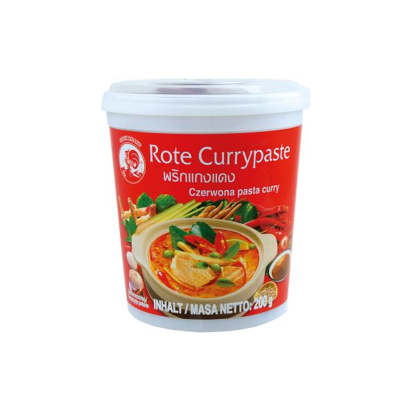 Cock Brand CURRYPASTE rot, 200g