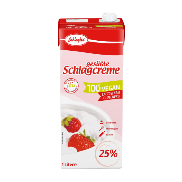 Schlagfix SWEETENED WHIPPING Cream as tetrapack, 1000ml