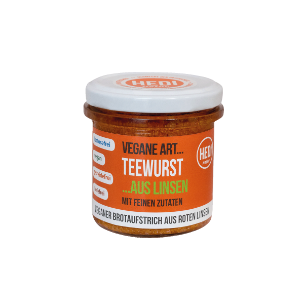 Hedi Vegan Style &quot;Teewurst&quot; made from lentils, organic, 140g