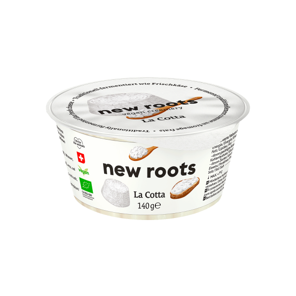 New Roots Vegan Creamery Natur Alternative zu Ricotta, Bio, 140g