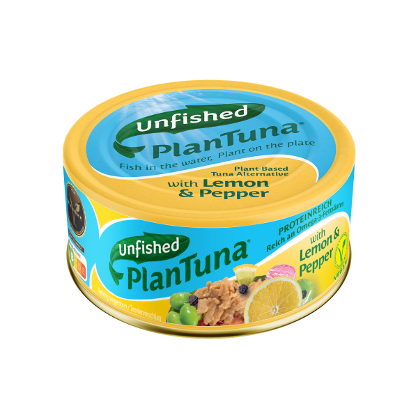 Unfished PlanTuna mit Zitrone &amp; Pfeffer, 150g