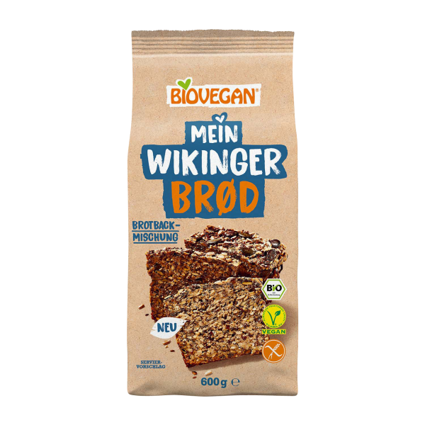 Biovegan BREAD BAKING MIXTURE My Viking bread, ORGANIC, 600g