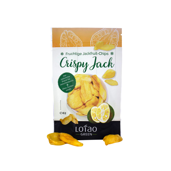 Lotao CRISPY JACK Jackfruit Chips, BIO, 45g