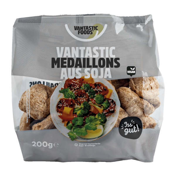 Vantastic foods VANTASTIC MEDAILLONS from soy, 200g