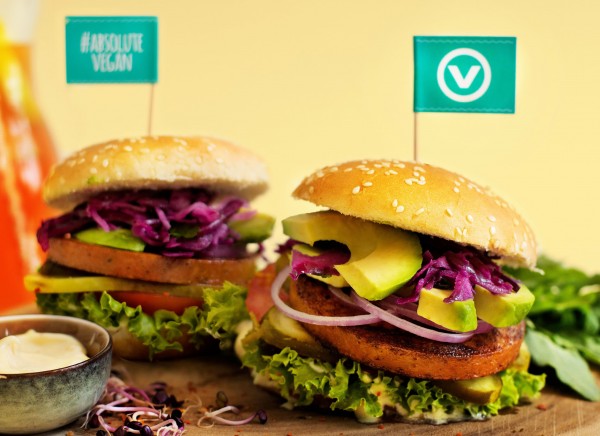 Veganer Deluxe Burger