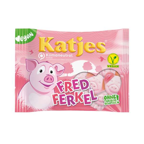 Katjes FRUCHTGUMMI Fred Ferkel, 200g