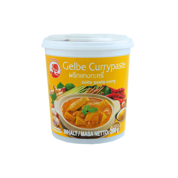 Cock Brand CURRY PASTE yellow, 200g