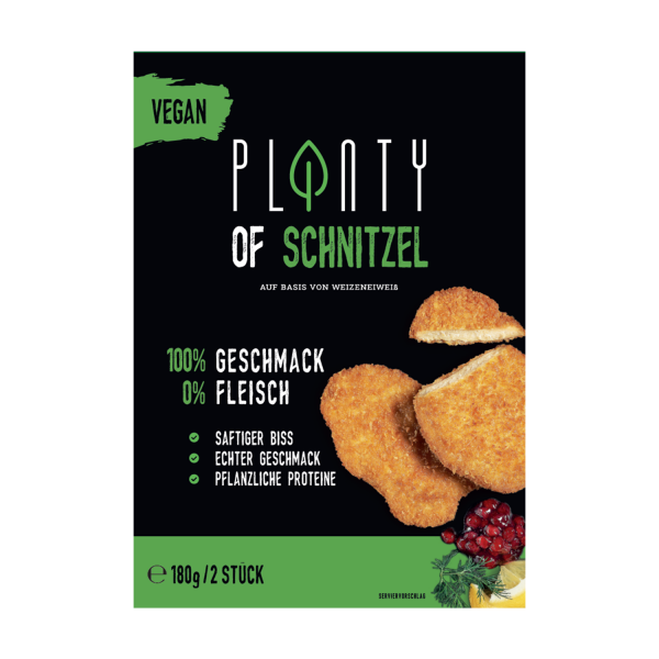 Planty of Meat Planty of Schnitzel, 180g