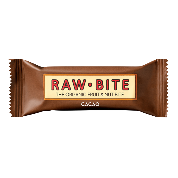RAW BITE FRUCHTRIEGEL Cacao, BIO, 50g