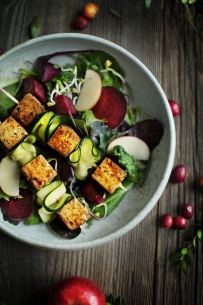 Tofu & Beeten Salat