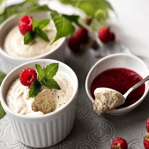 WEISSE MOHN-MOUSSE