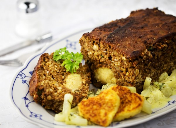 Meat Loaf With Creamy Kohlrabi