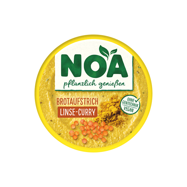 Noa SPREAD lentil curry, 175g