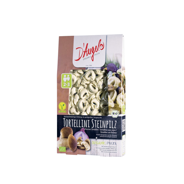 D&#039;Angelo TORTELLINI porcini mushrooms, ORGANIC, 250g