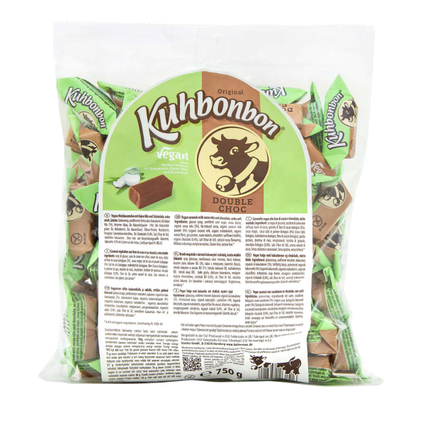 Kuhbonbon VEGAN DOUBLE CHOC, 750g